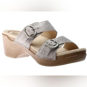 Dansko Sophie Ivory Metallic